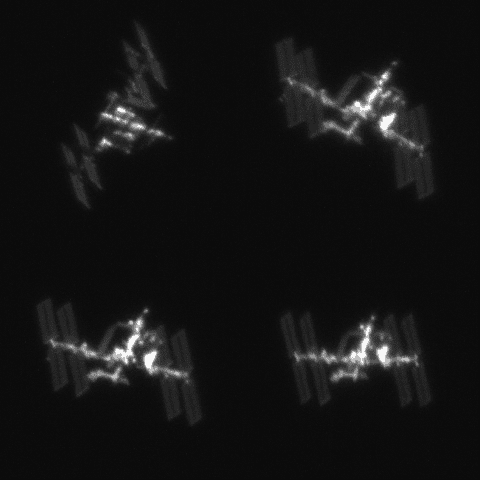 ISS Überflug vom 8. Juni 2016