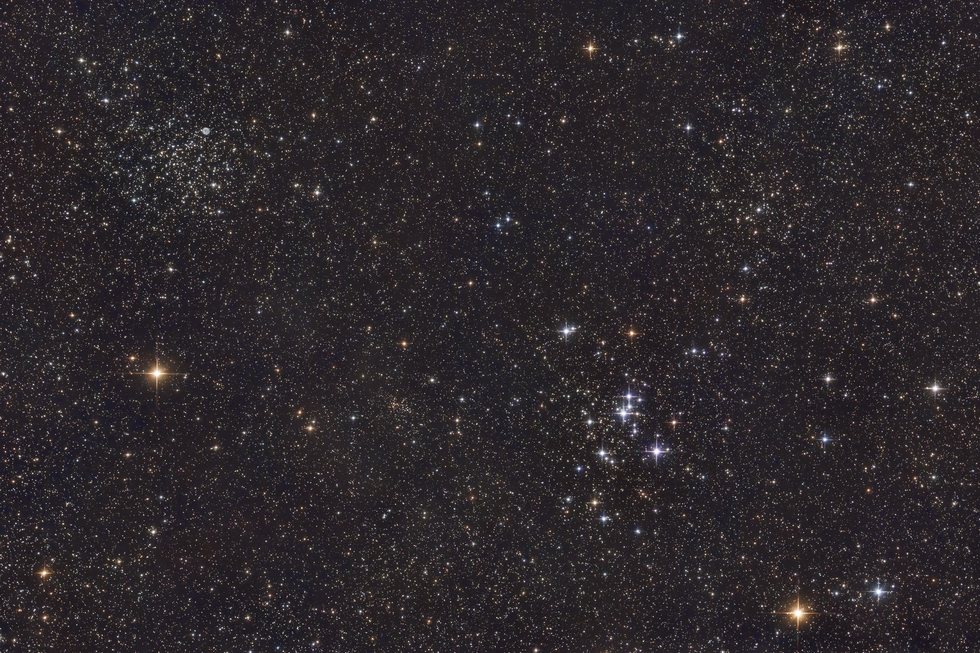 Messier 46 und Messier 47
