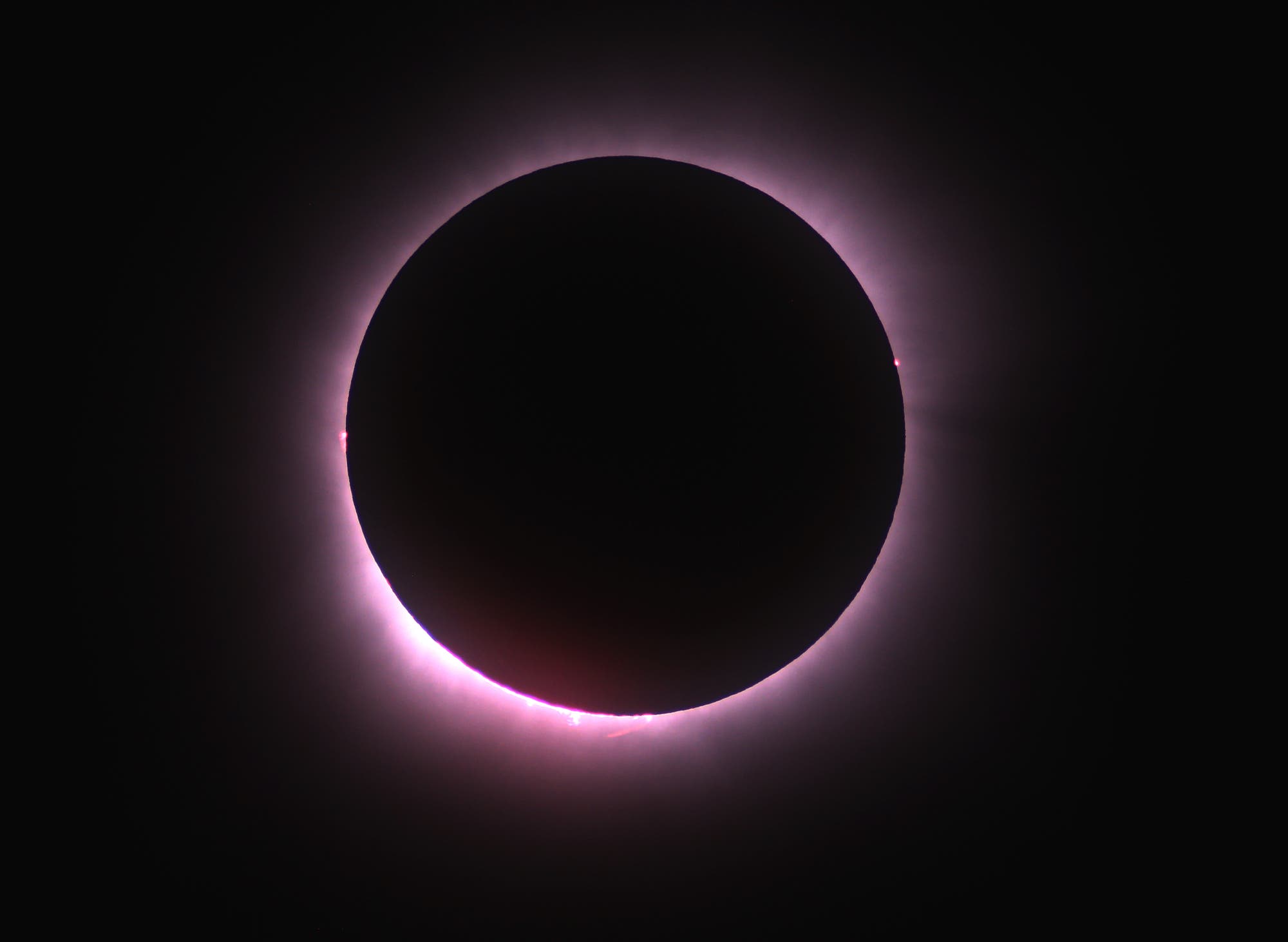 Sonnenfinsternis 8. April 2024