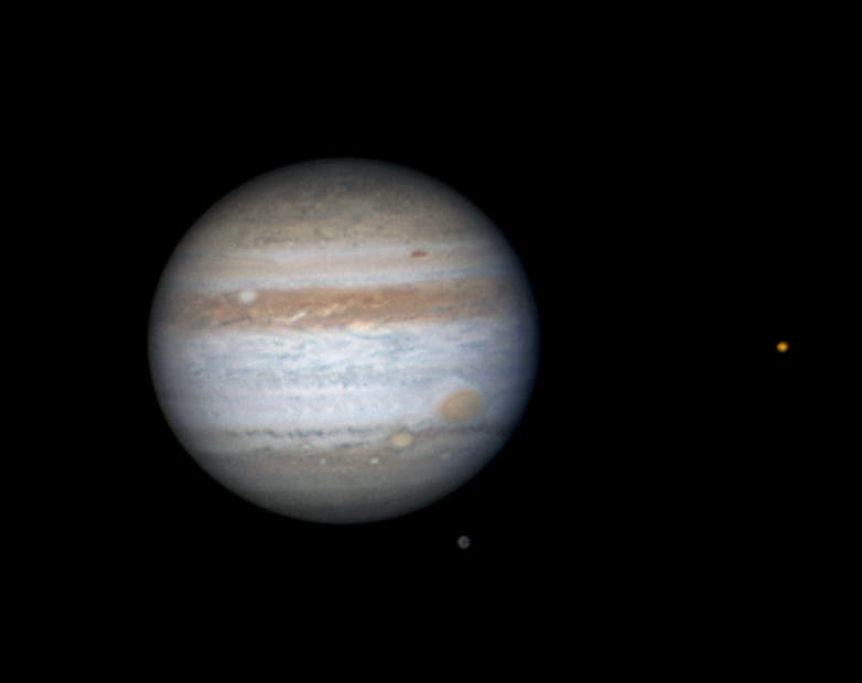 Jupiter mit Kallisto und Io