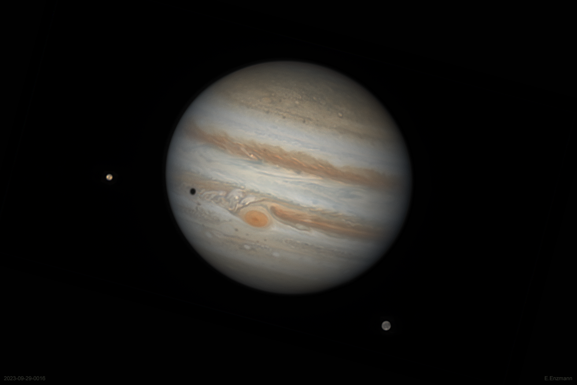 Seltene Jupiter-Konstellation am 29.09.2023