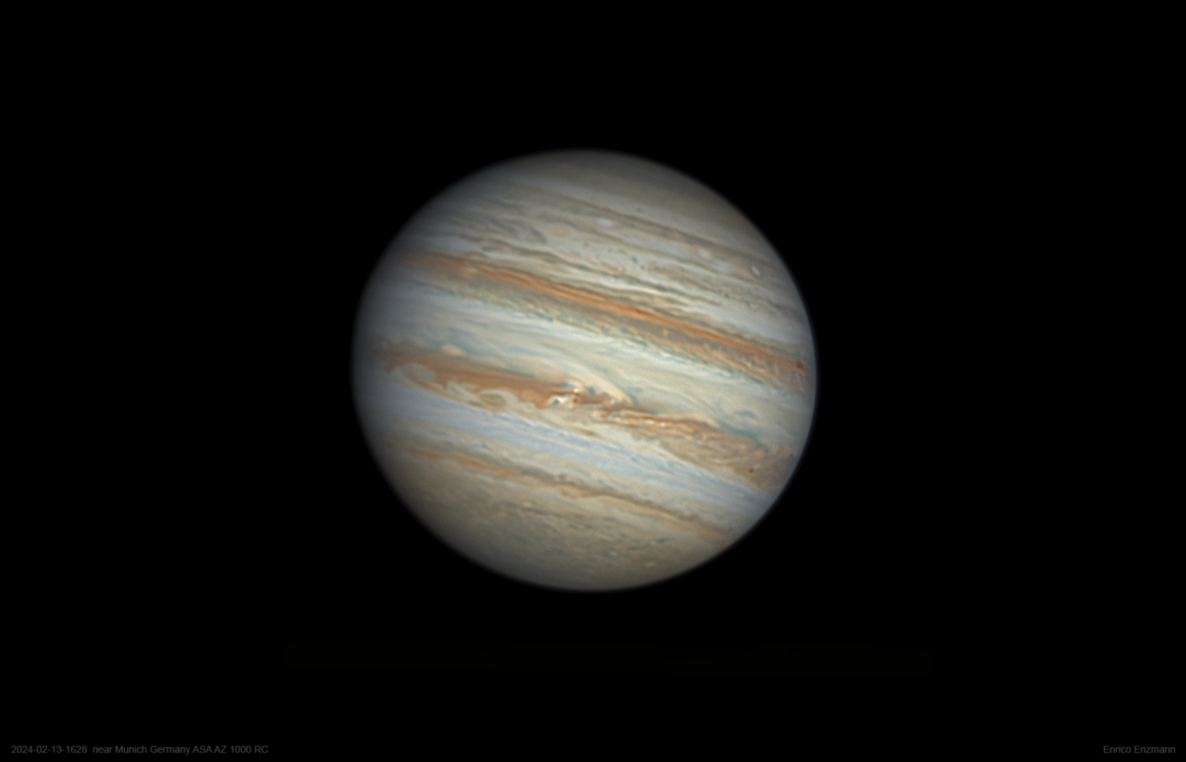 Jupiterbild aus Bayern mit einer außergewöhnlichen Entstehungsgeschichte 