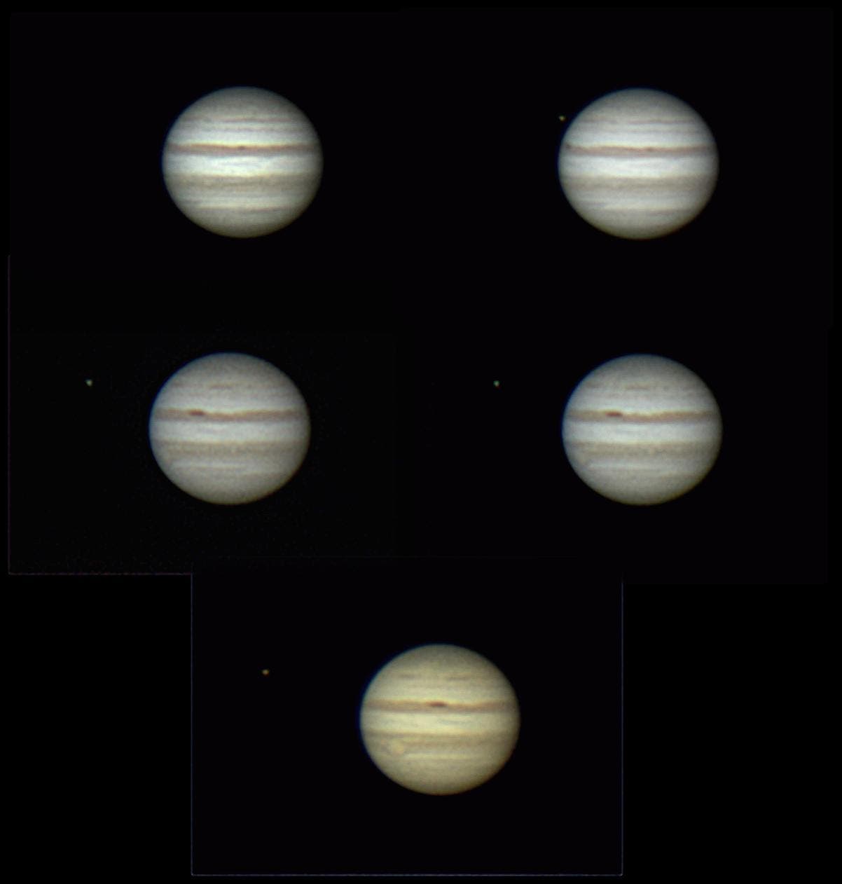 Jupiter, GRF und Europa II 