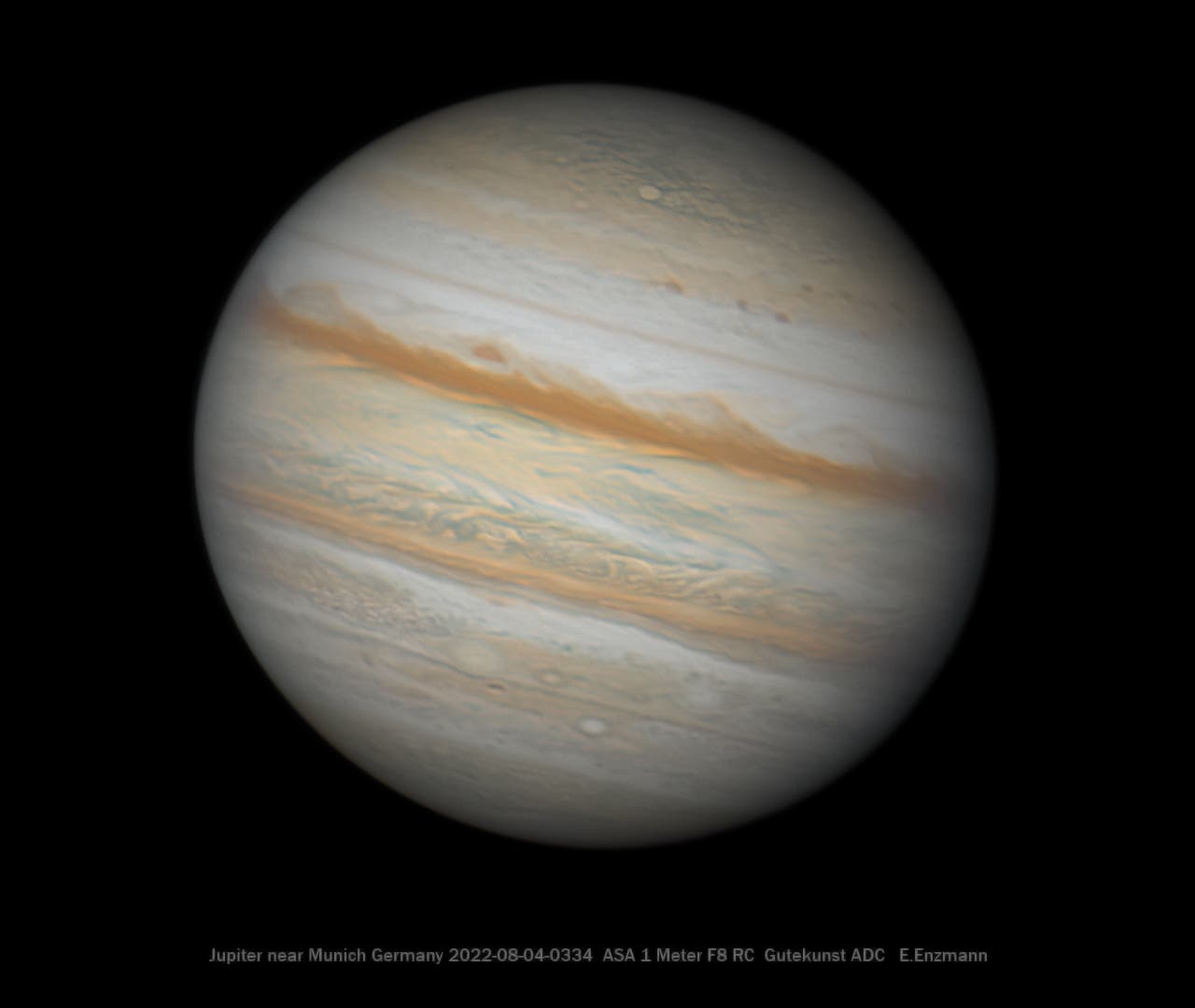 Jupiter am 4. August 2022