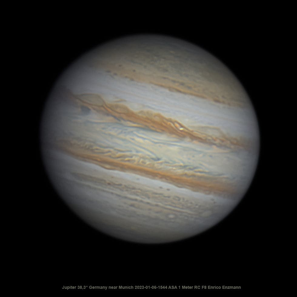  Erstes Jupiterbild 2023