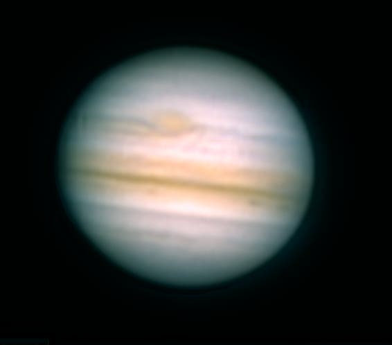 Jupiter mit Großem Rotem Fleck