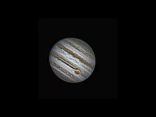 Der große Rote Fleck (GRF) auf Jupiter