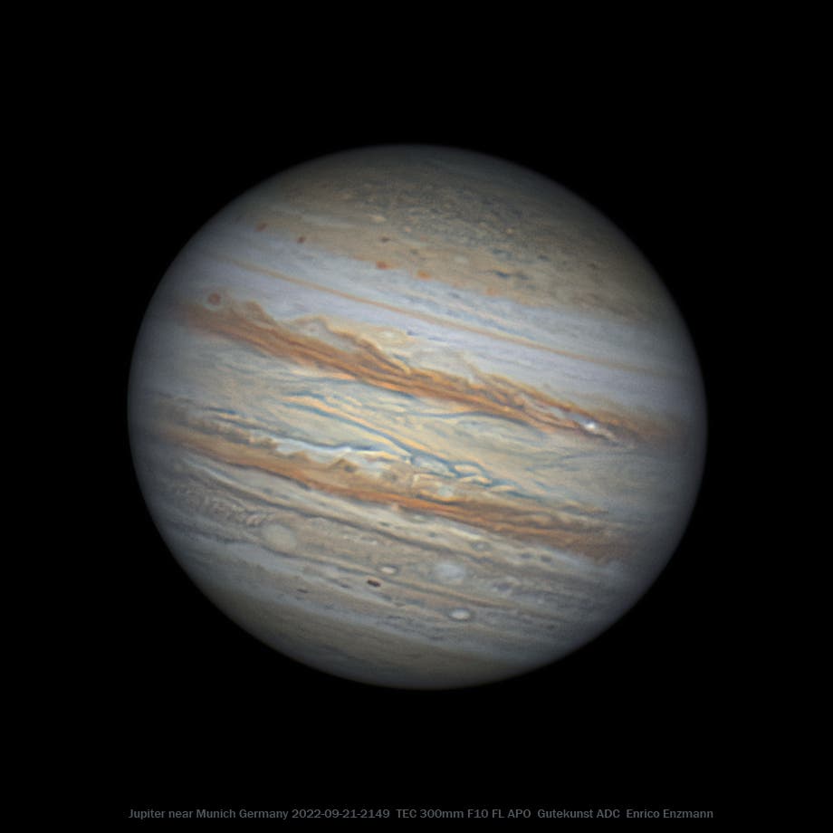 Guter Jupiter vom 21. September 2022