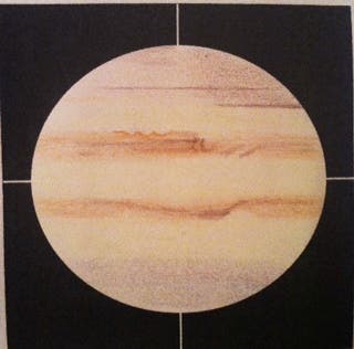 Zeichnung Jupiter