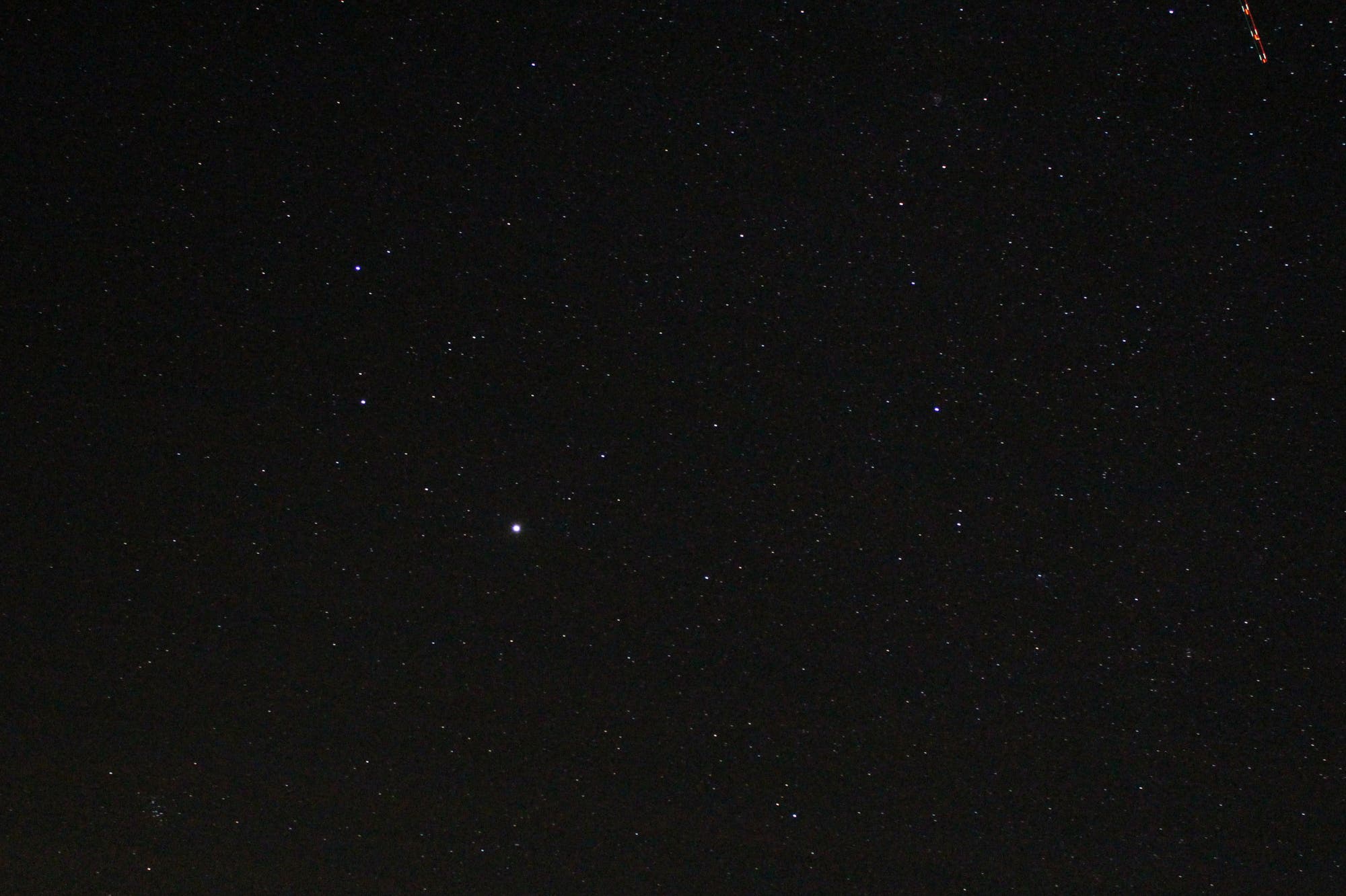 Jupiter im Sternbild Zwillinge