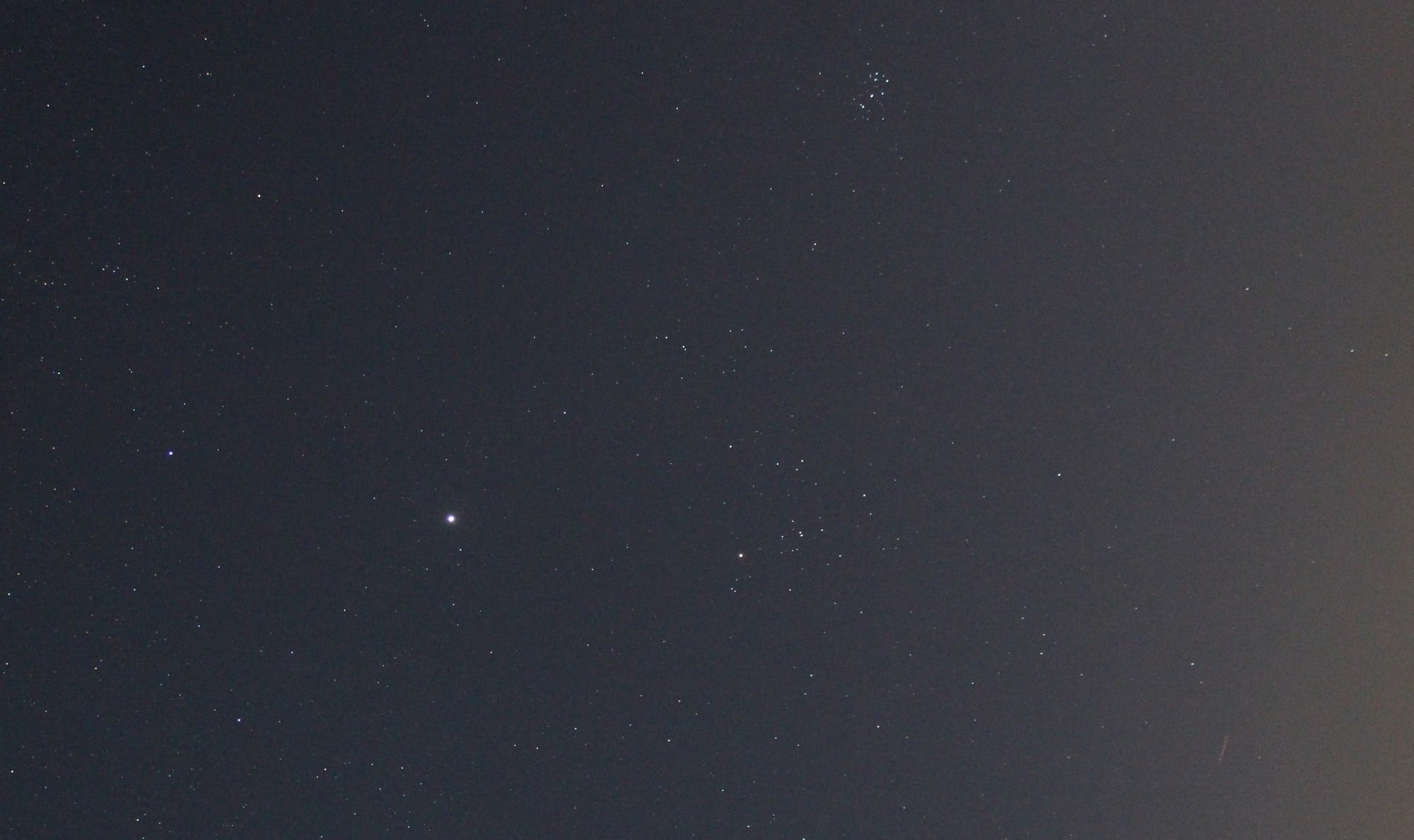 Jupiter im Sternbild Stier