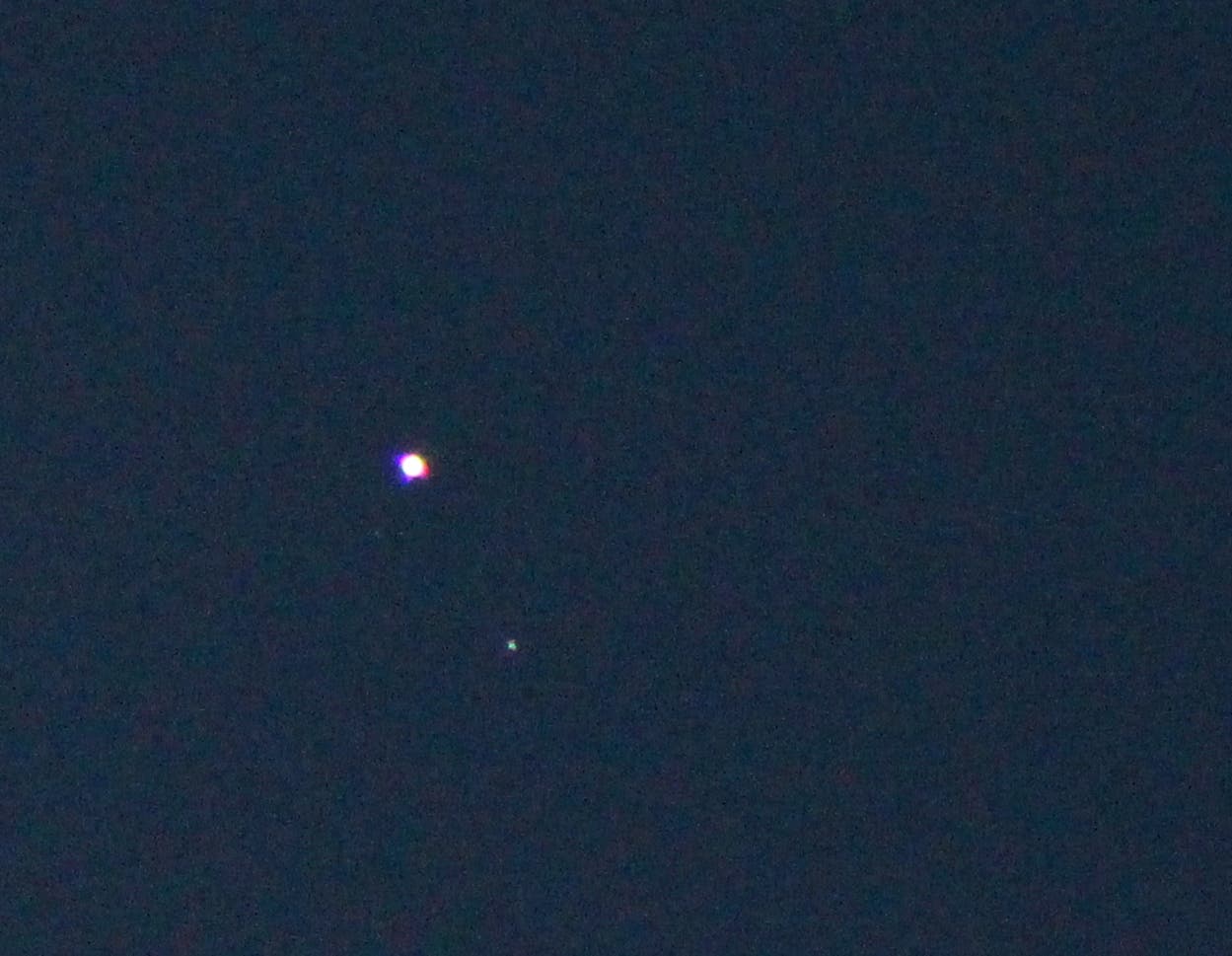 Jupiter bei Delta Geminorum