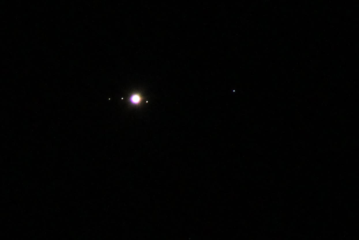 Jupiter mit Monden