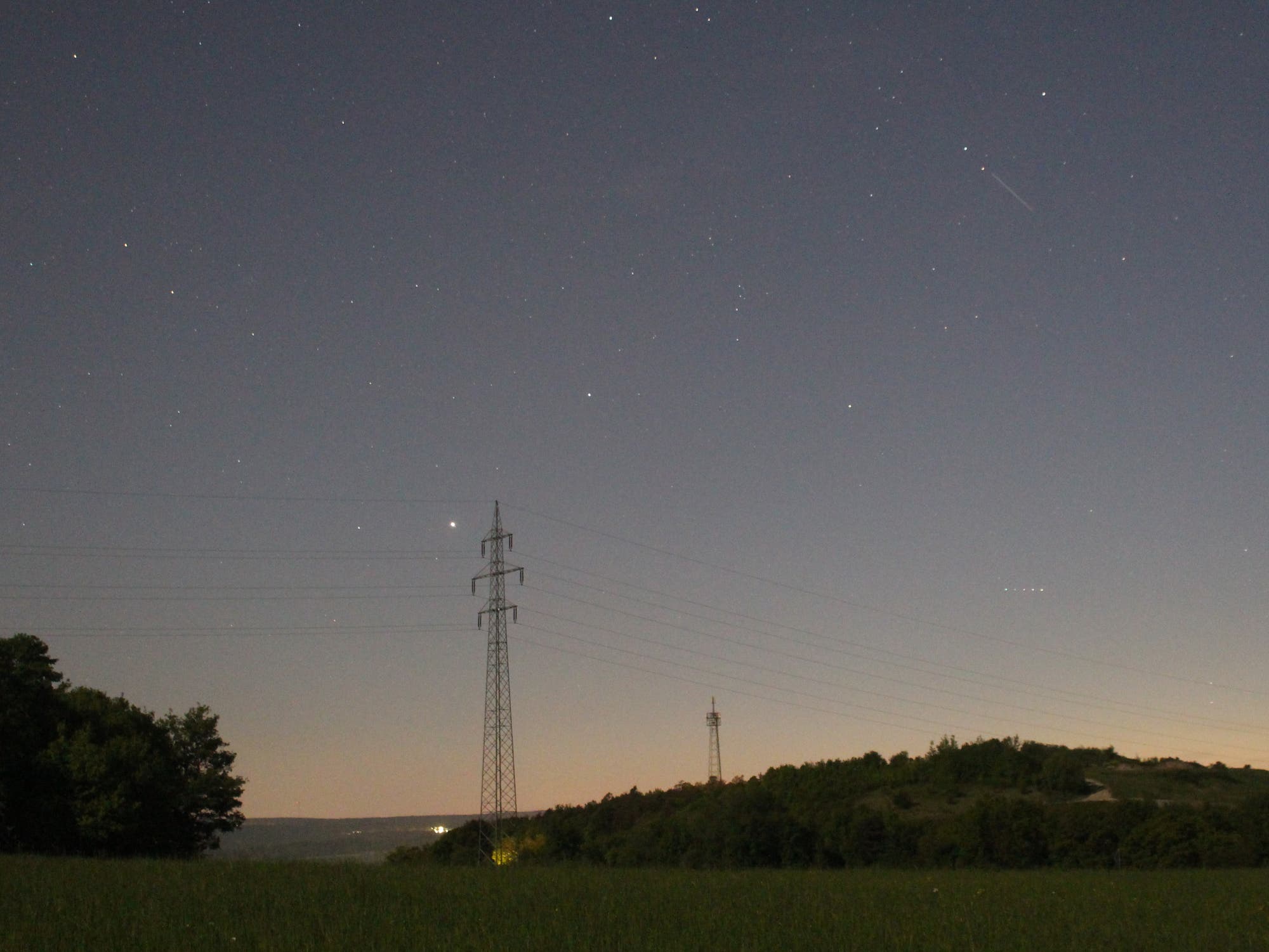 Jupiter im Sternbild Stier