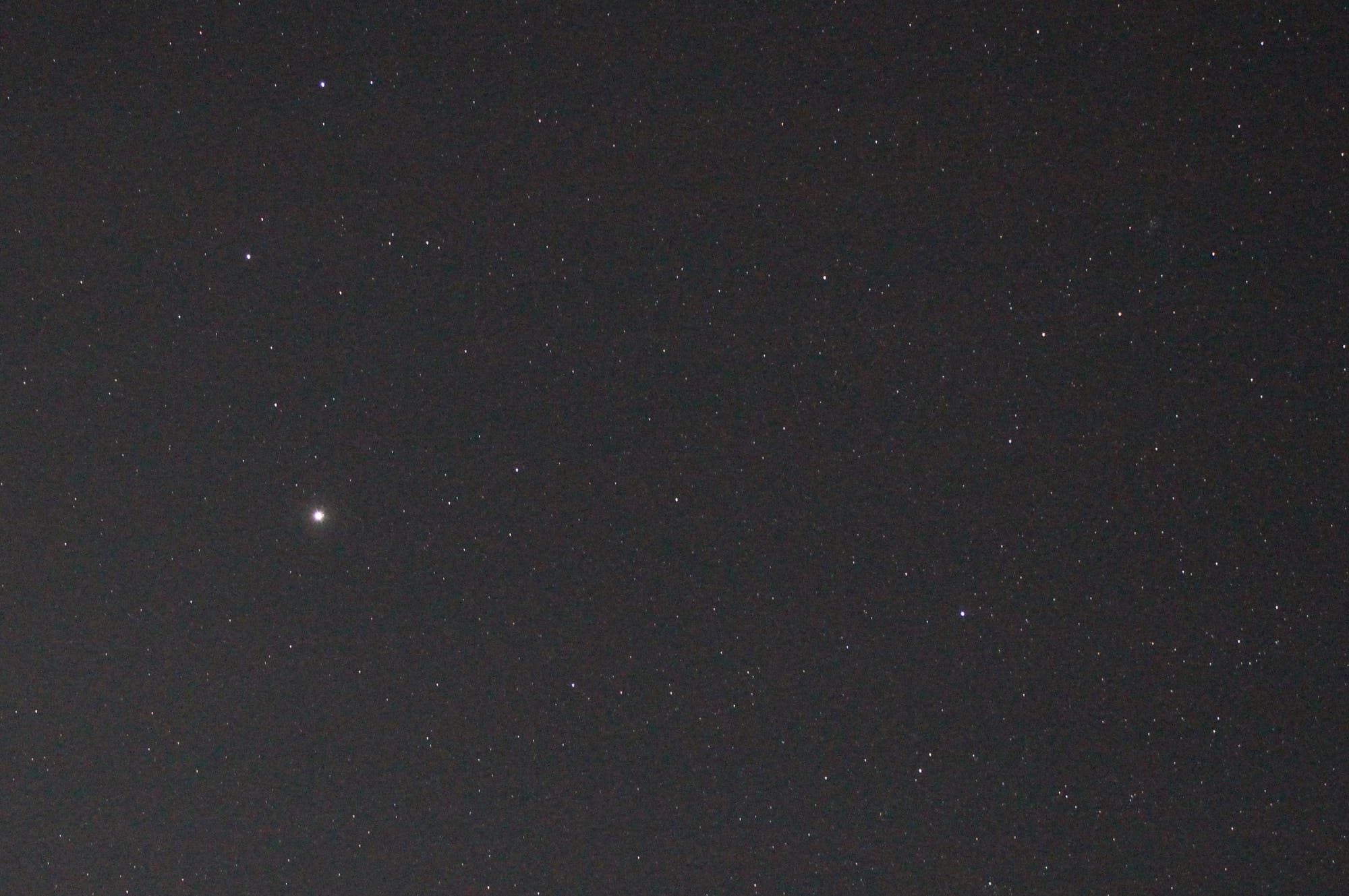 Jupiter im Sternbild Zwillinge