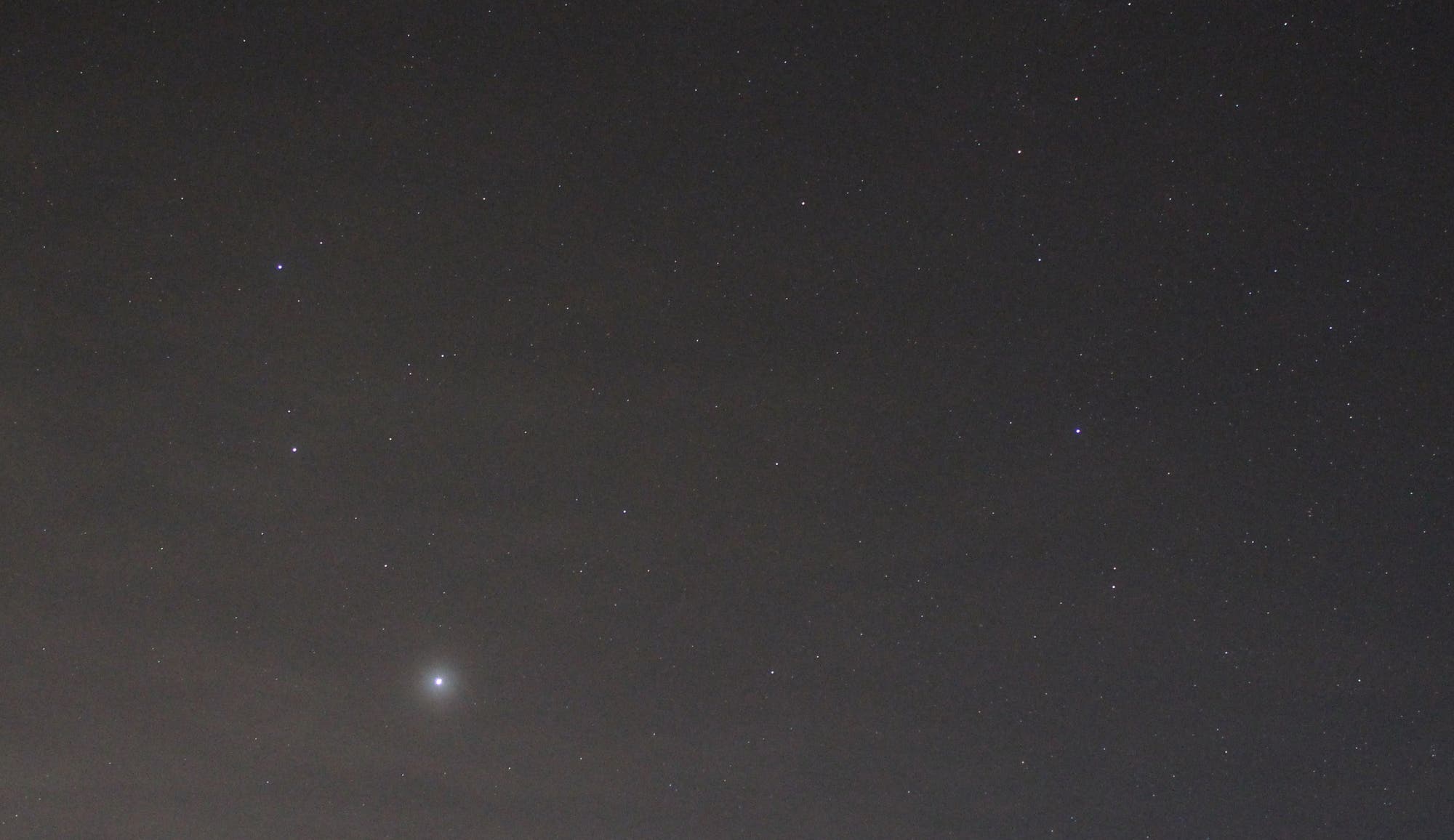 Jupiter im Sternbild Zwillinge