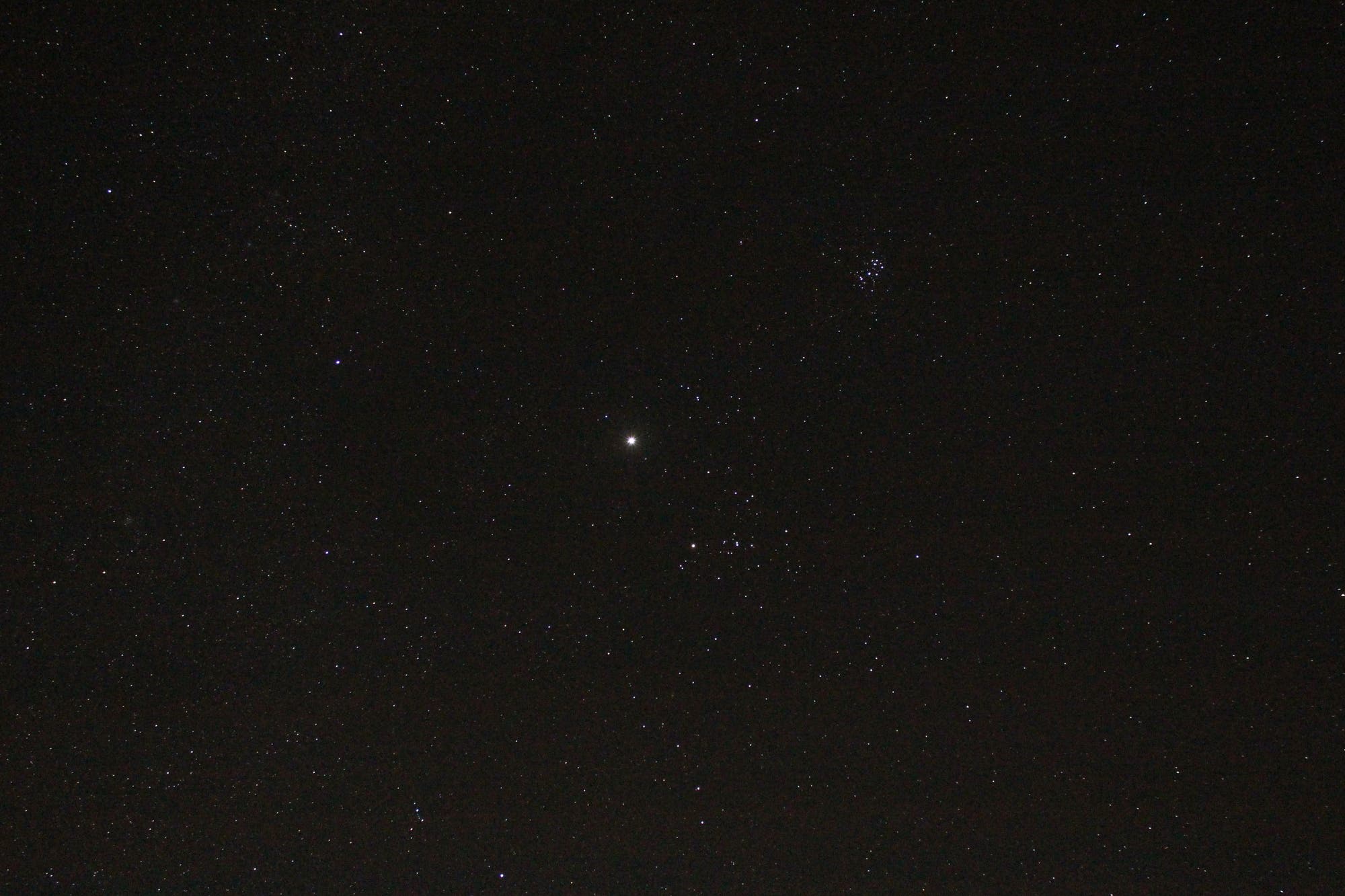 Jupiter im Sternbild Stier