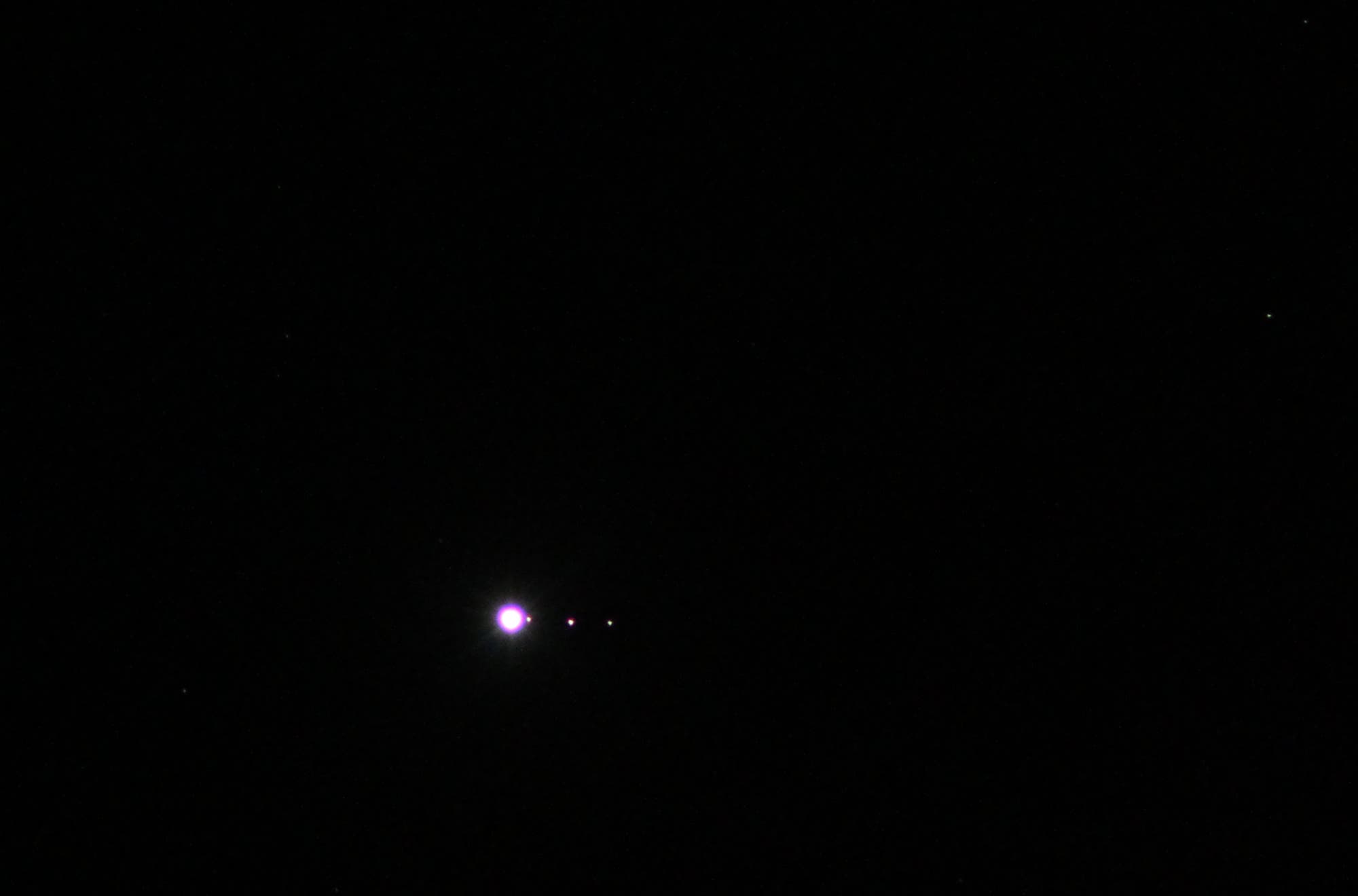 Jupiter mit Monden