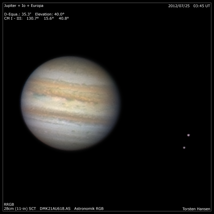 Jupiter 25.7.2012