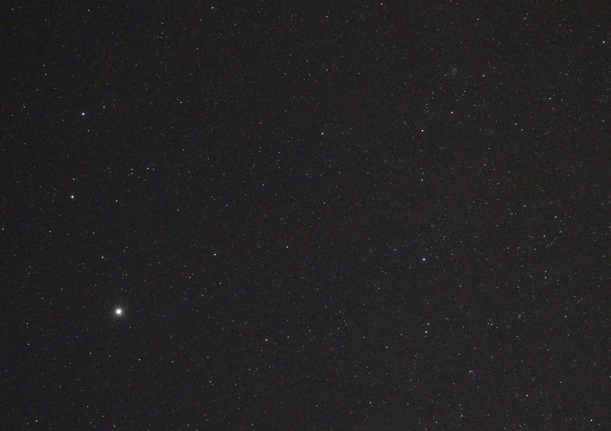 Jupiter im Sternbild Zwillinge