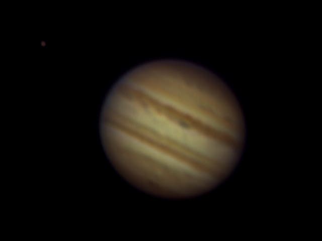 Jupiter mit Einschlagfleck