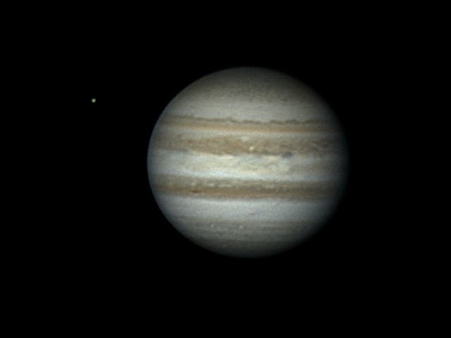 Jupiter mit Mond Europa