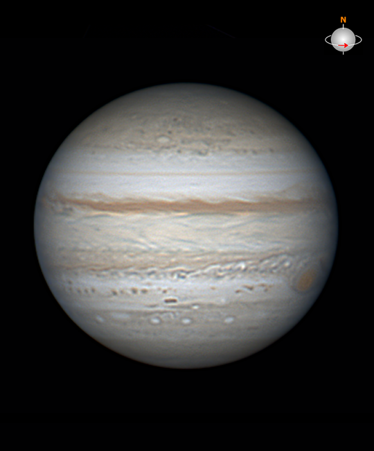 Jupiter mit GRF am 6. September 2022
