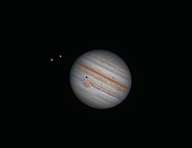 Jupiter am 6. September 2021 um 1:45 Uhr (korrigierte Version)