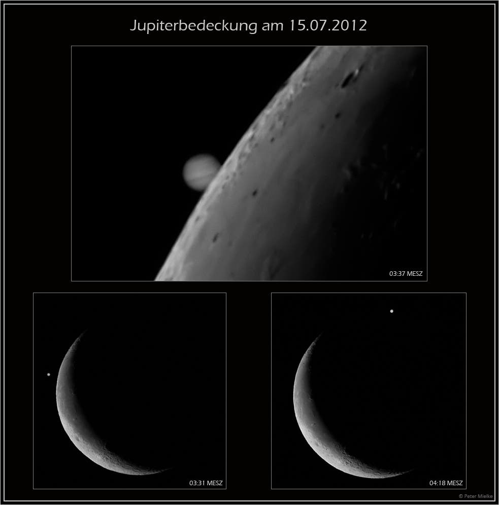 Jupiterbedeckung am 15. Juli 2012