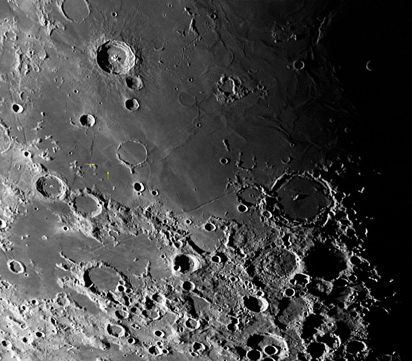 Krater Kies mit Dom π am 17. Juli 2017