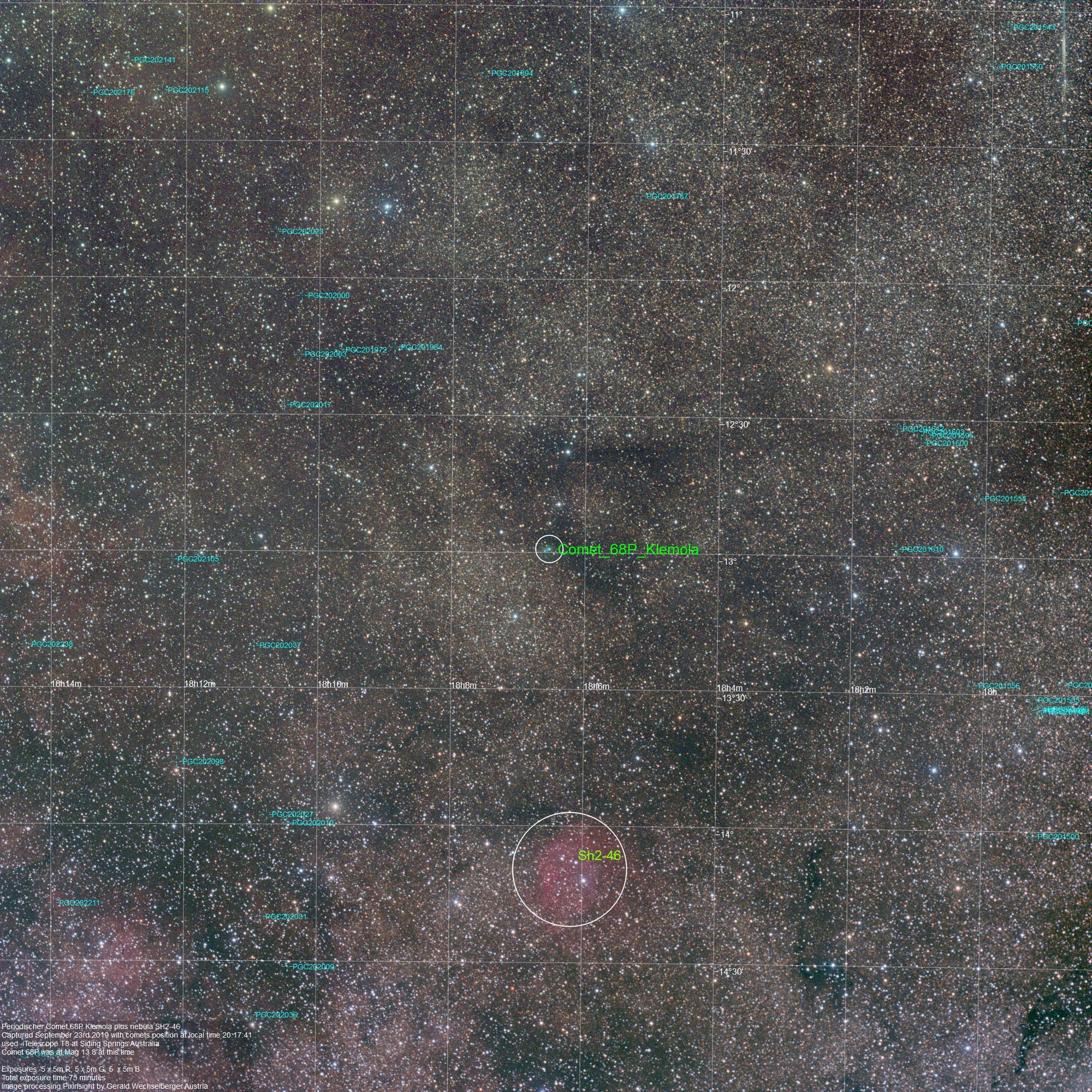 Komet 68P/Klemola