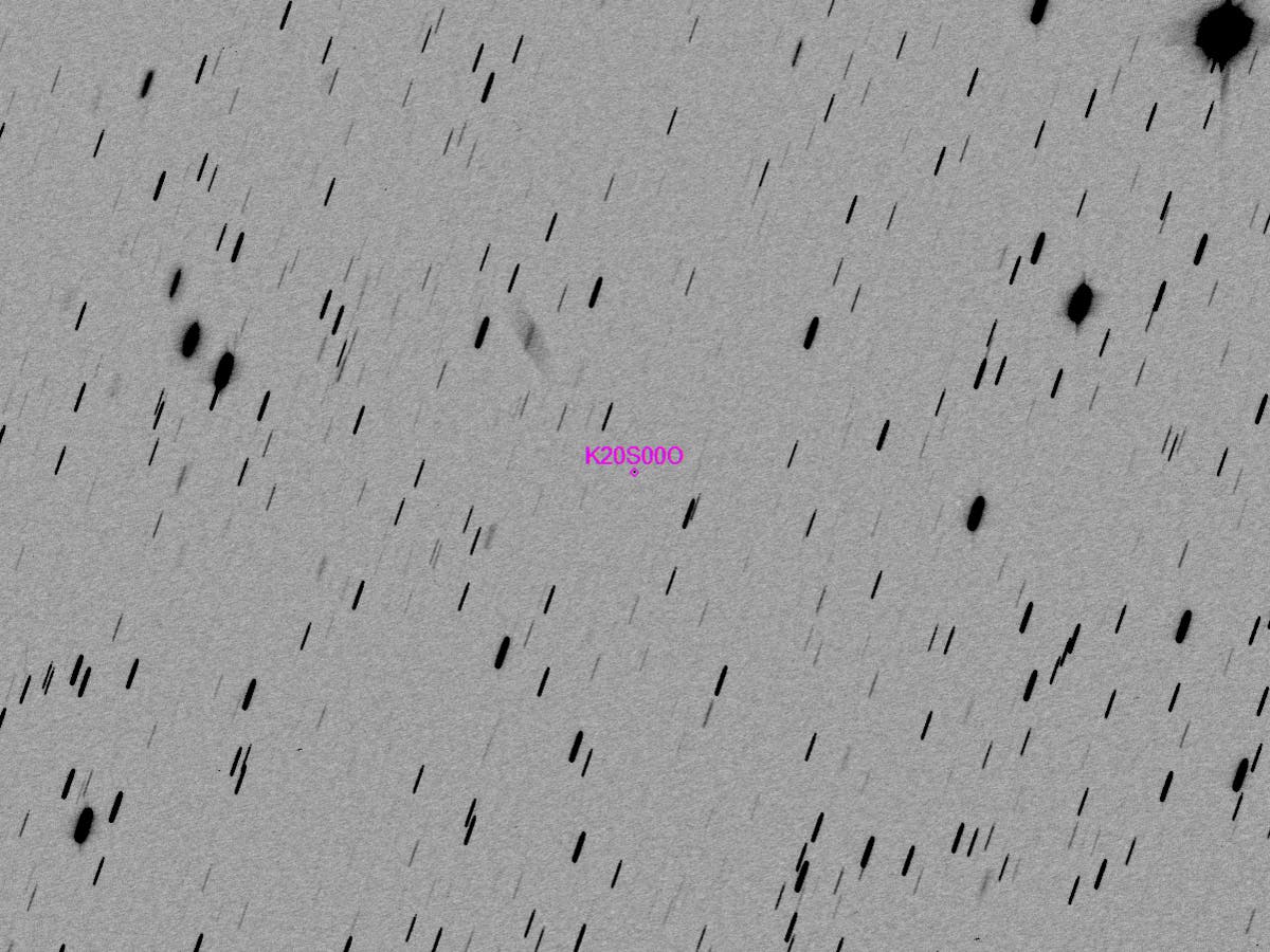 Asteroid 2020 SO (K20S00O) am 21. November 2020