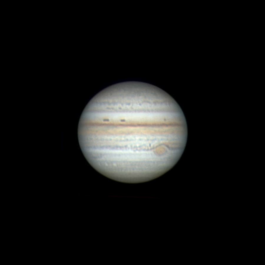 Jupiter am 20. August 2021, 22:03 UT