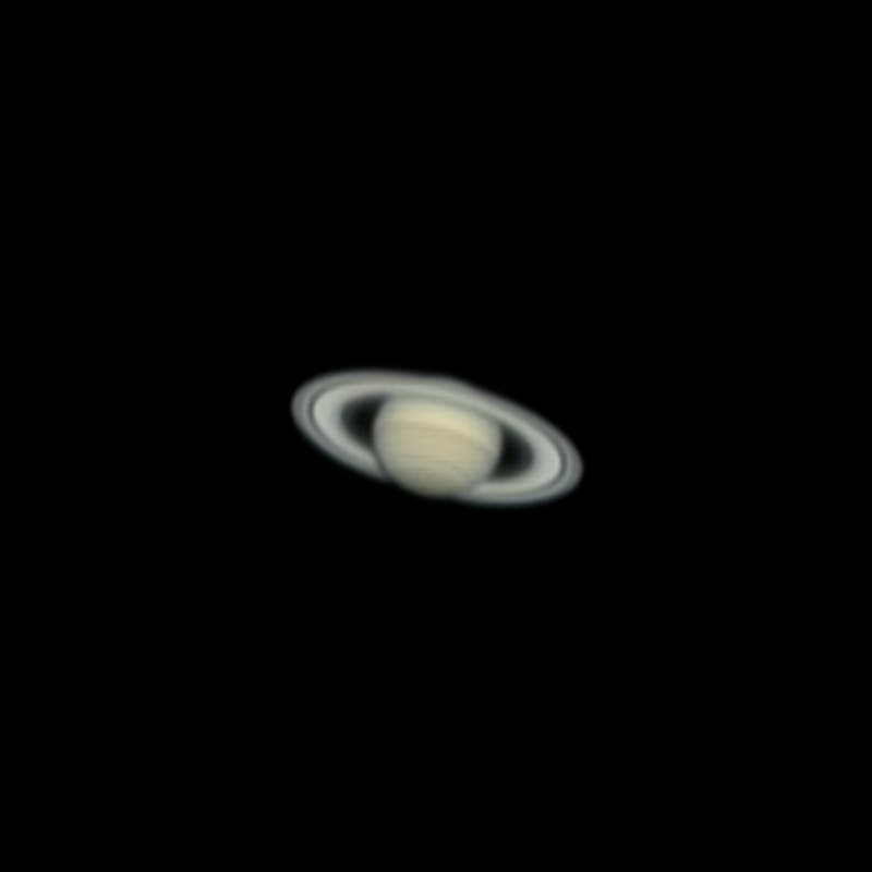 Saturn Jupiter am 5. August 2020