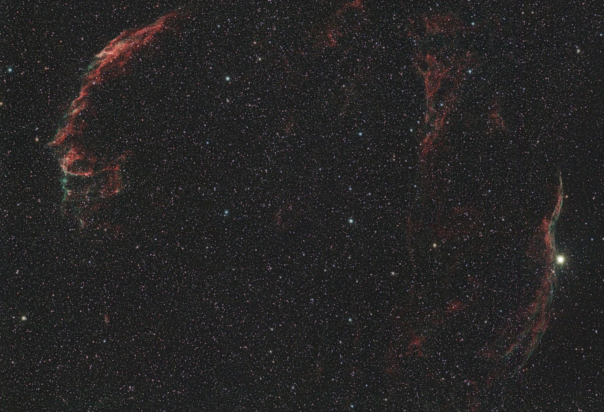 NGC 6992 + NGC 6960 + NGC 6979