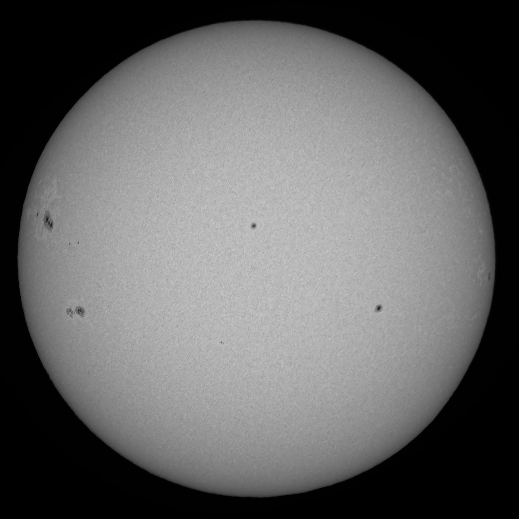 Große Fleckengruppe von vor zwei Wochen retour
