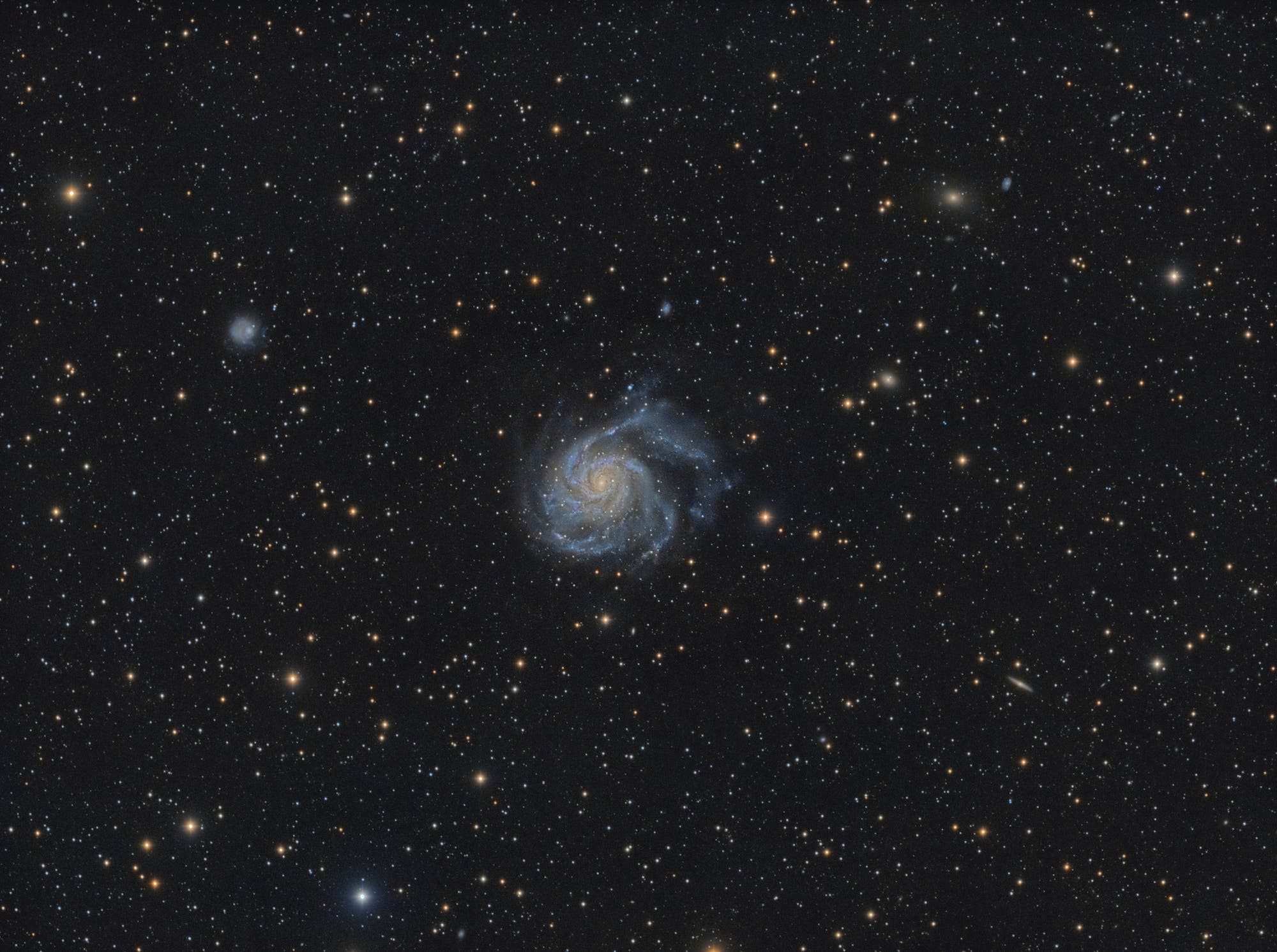Die Feuerrad Galaxie - Messier 101