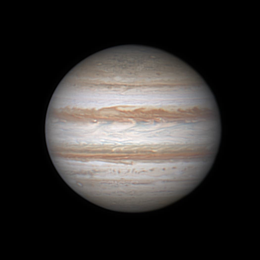 Jupiter mit Selbstbau Newton 12 Zoll