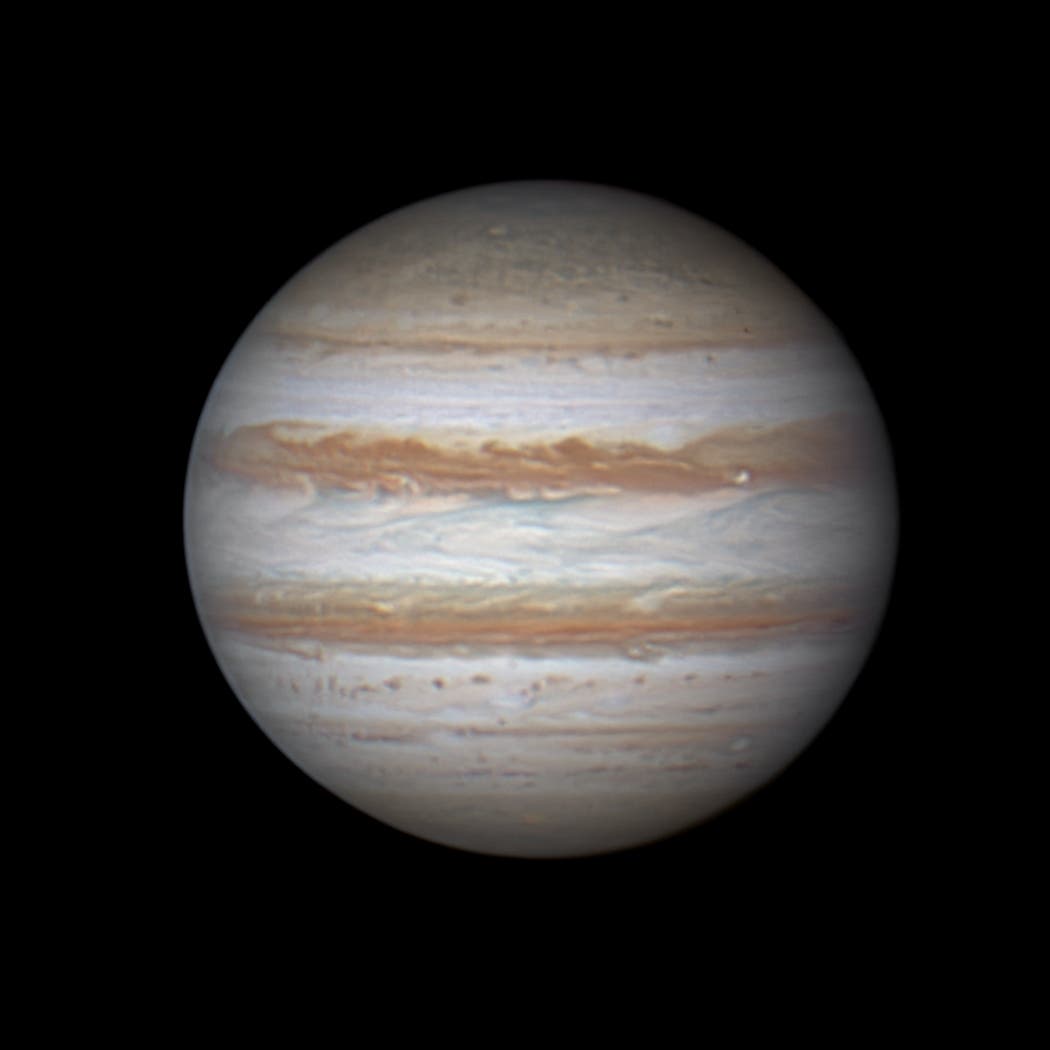 Jupiter mit Selbstbau-Newton 12 Zoll