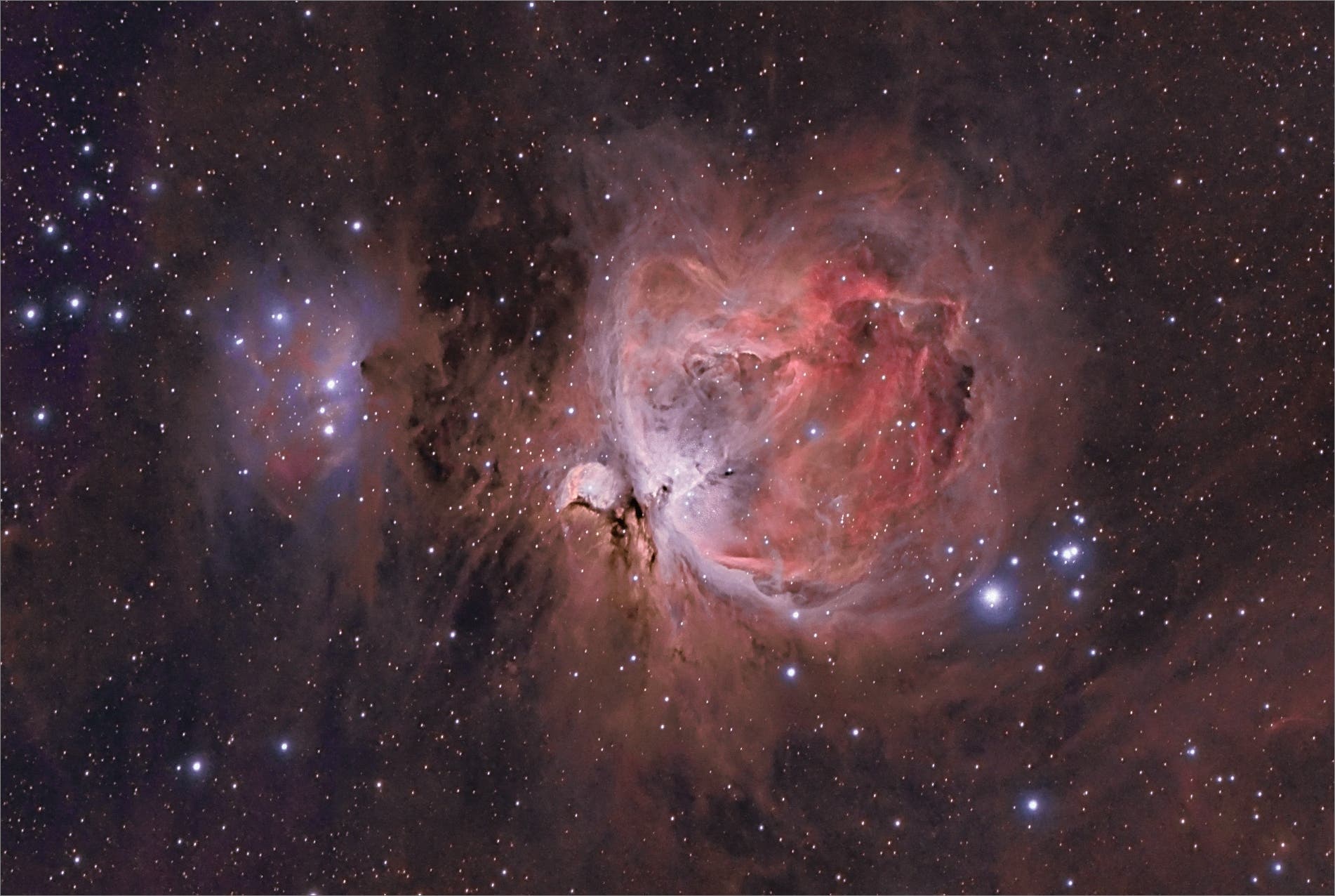 Der Orionnebel Messier 42