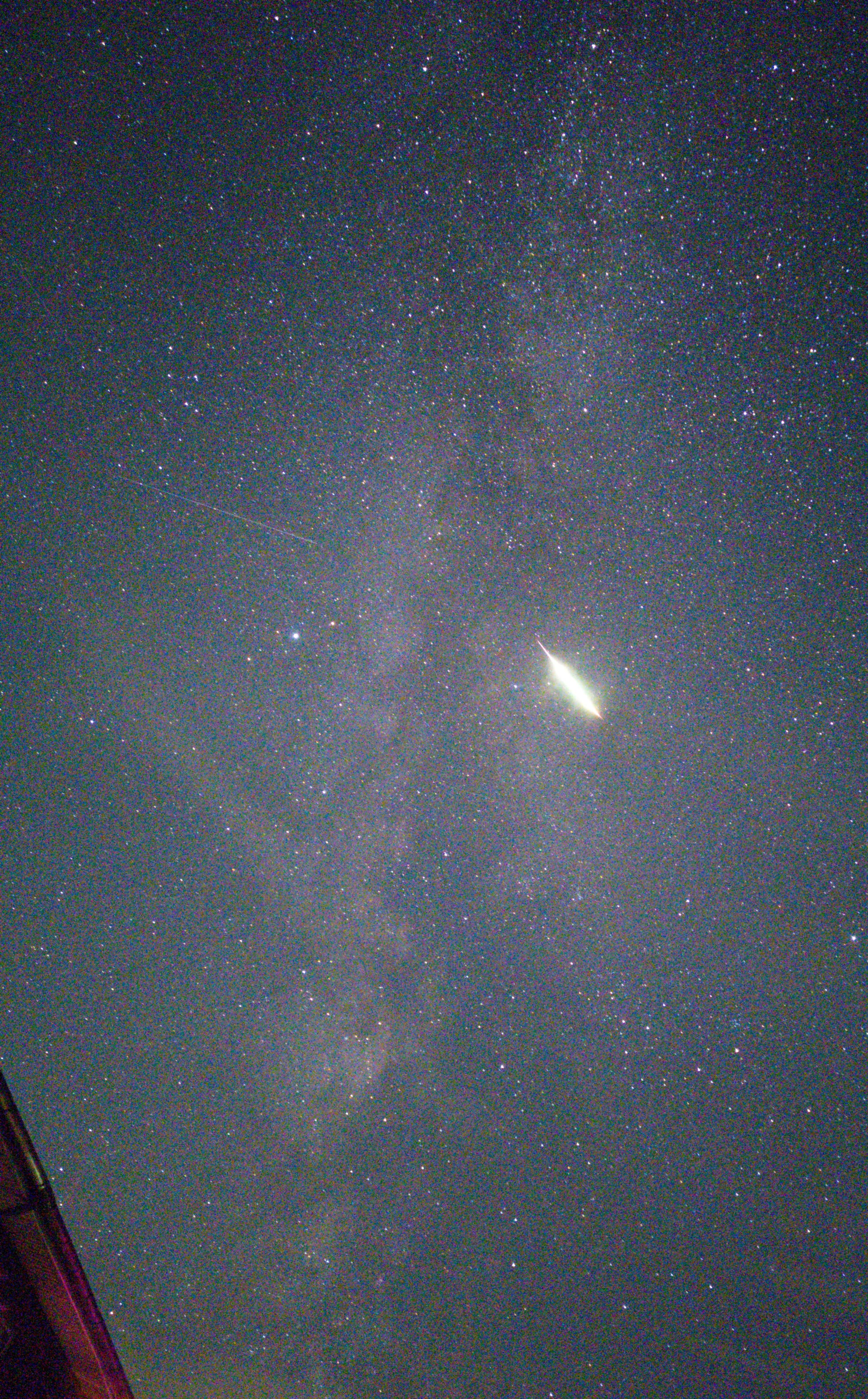 Bolide in der Milchstraße 