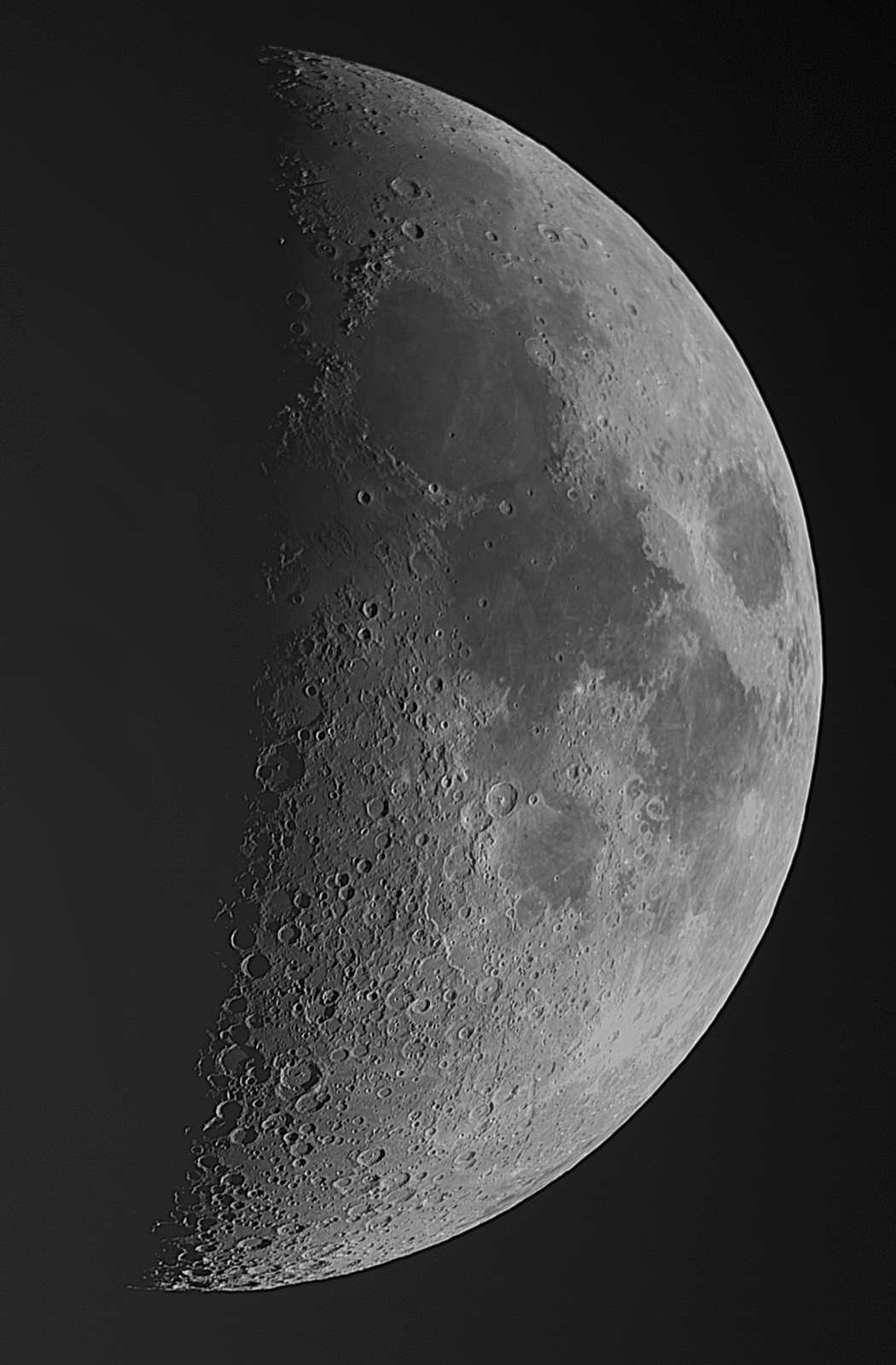 Lunar V  und Lunar X am Taghimmel  -  25. Juni 2023