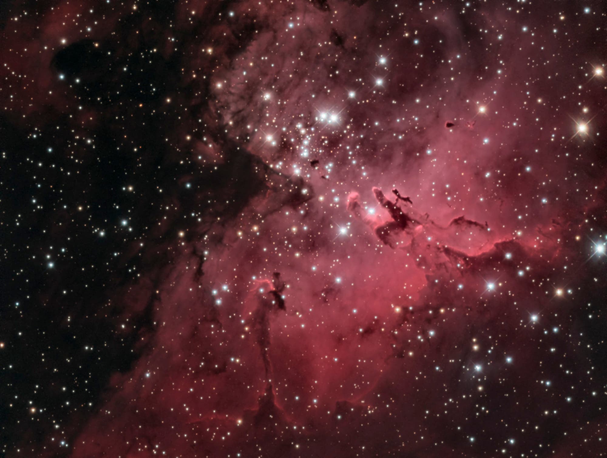 Messier 16 aus Namibia