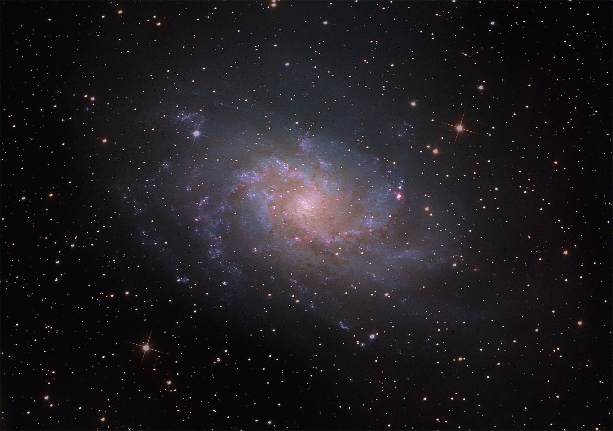 M 33, Triangulum-Galaxie
