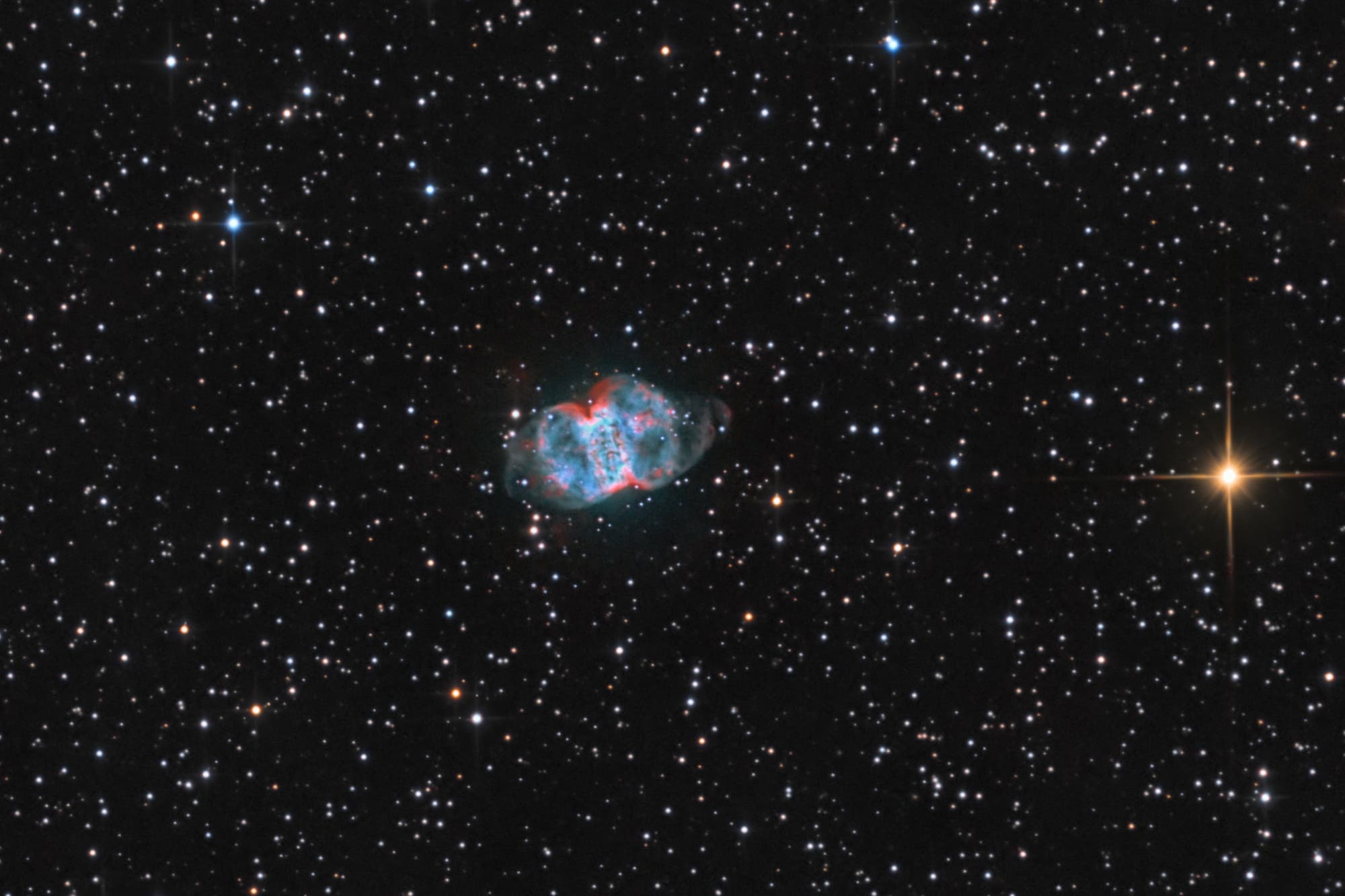 Kleiner Hantelnebel, Messier 76
