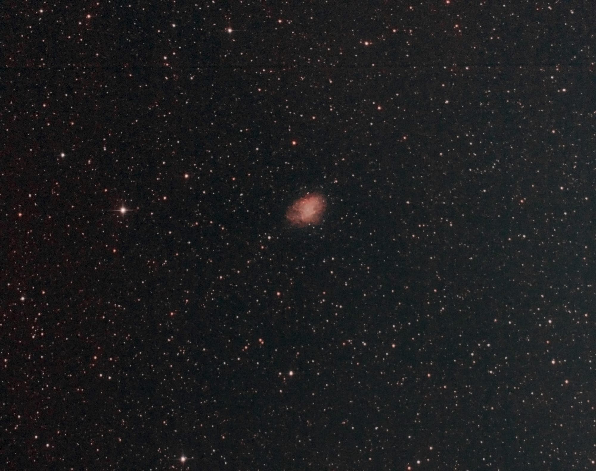 Crabnebel Messier 1 - Abschied vom Winterhimmel