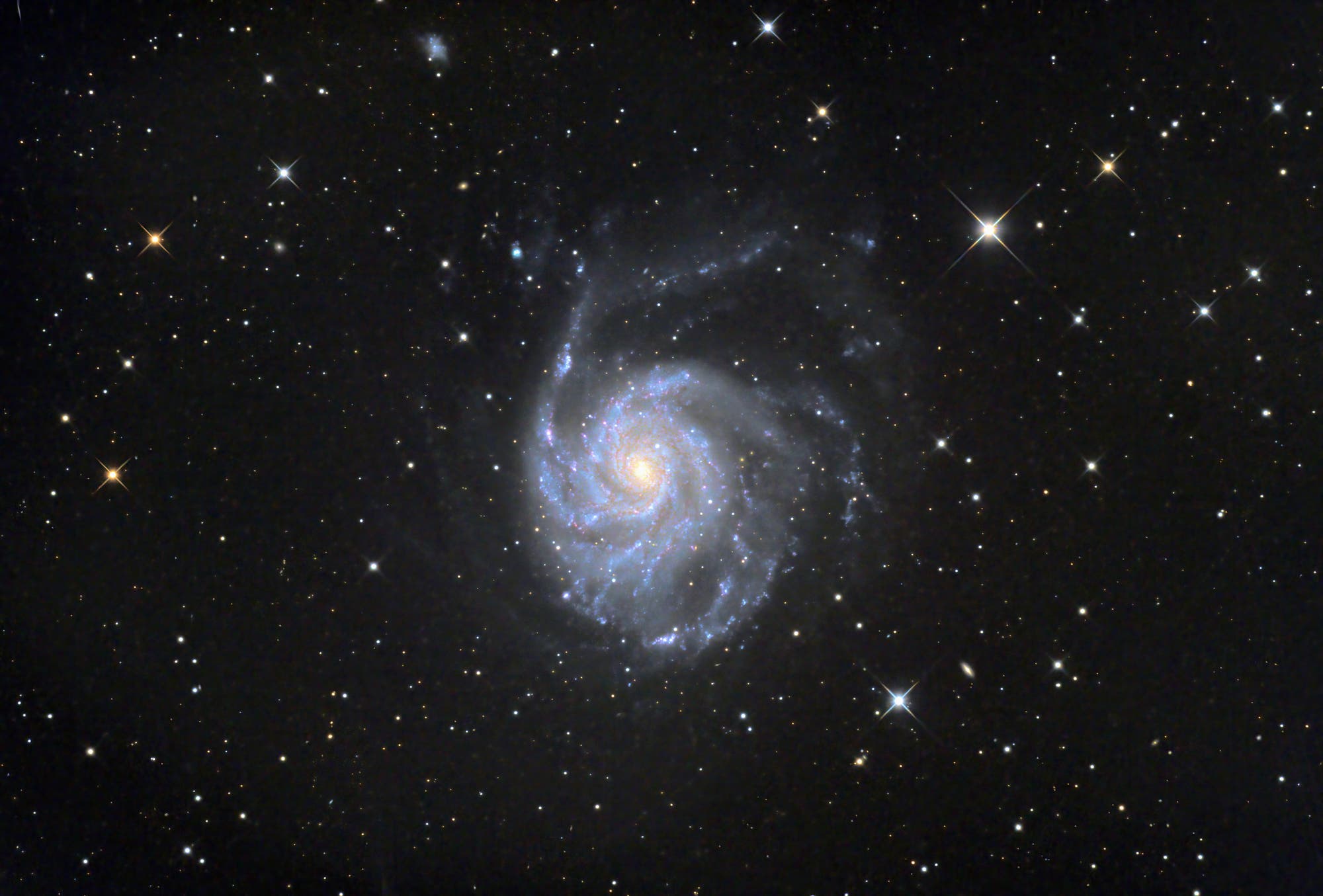 Feuerrad-Galaxie Messier 101