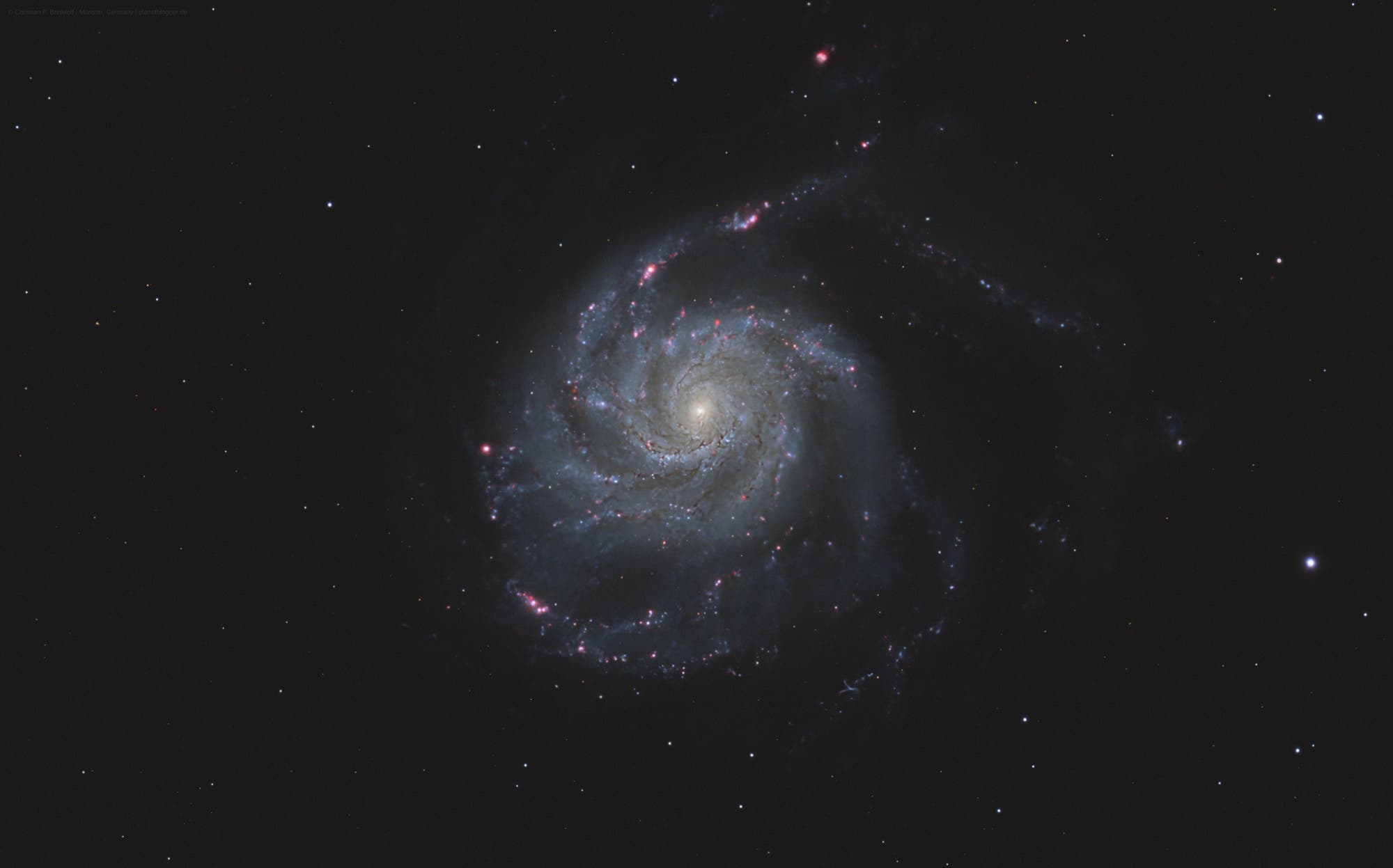 M 101 - Feuerrad-Galaxie