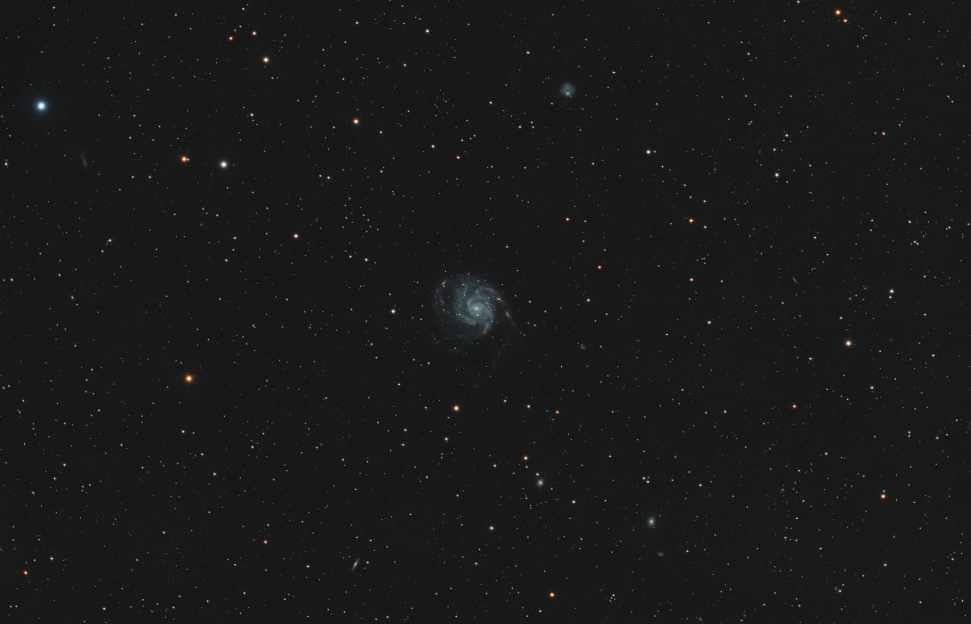 Das Feuerrad - Messier 101