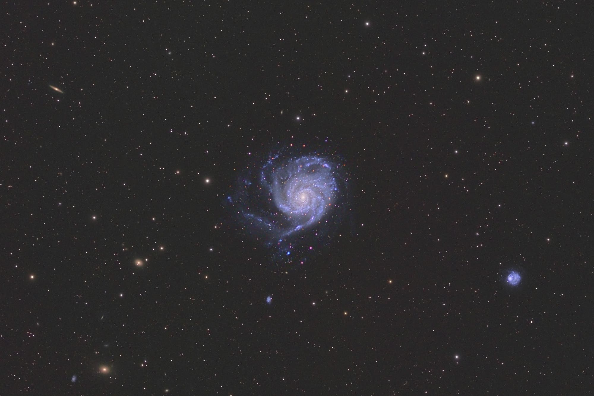 M101, die Feuerrad-Galaxie
